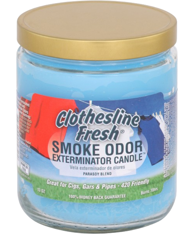 Smoke Odor 13 Oz. Candle: Clothesline Fresh