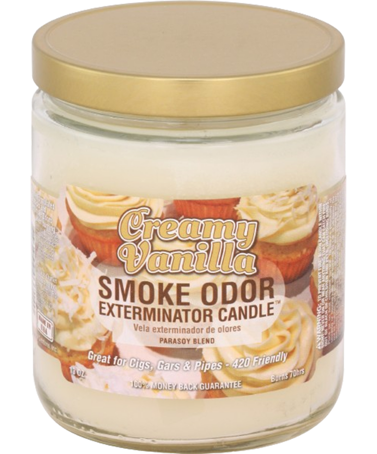 Smoke Odor 13 Oz. Candle: Creamy Vanilla