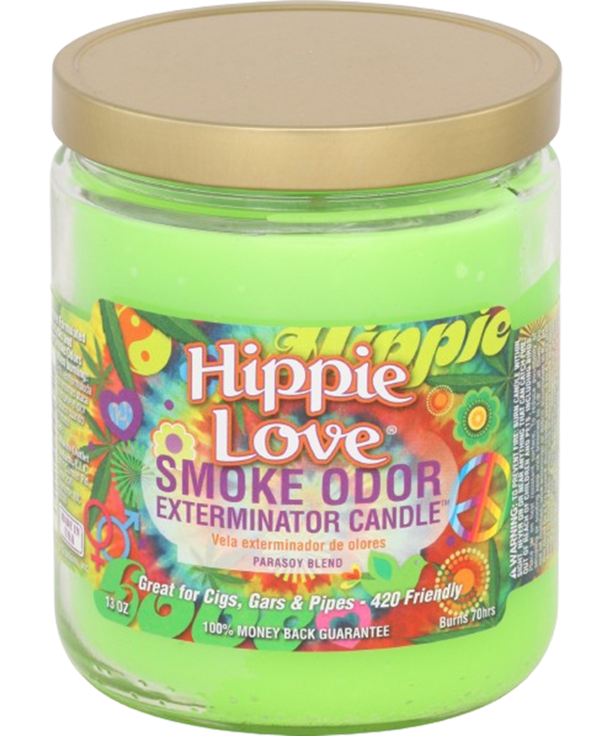 Smoke Odor 13 Oz. Candle: Hippie Love