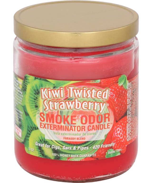 Smoke Odor 13 Oz. Candle: Kiwi Twisted Strawberry