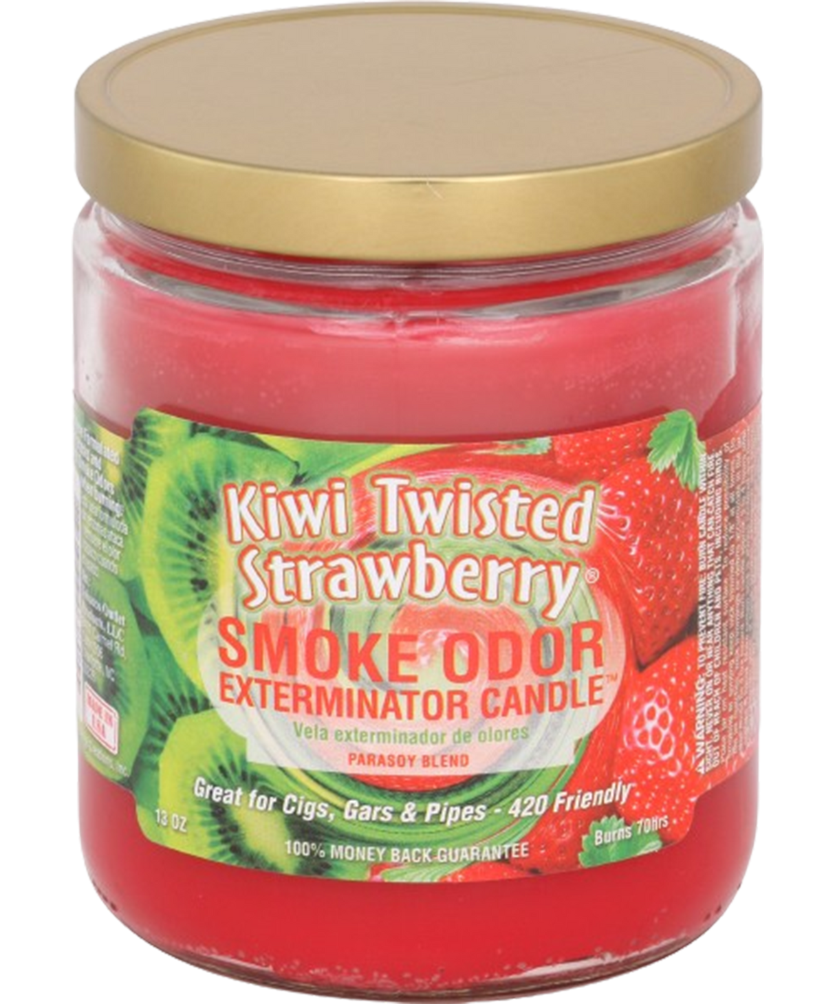 Smoke Odor 13 Oz. Candle: Kiwi Twisted Strawberry