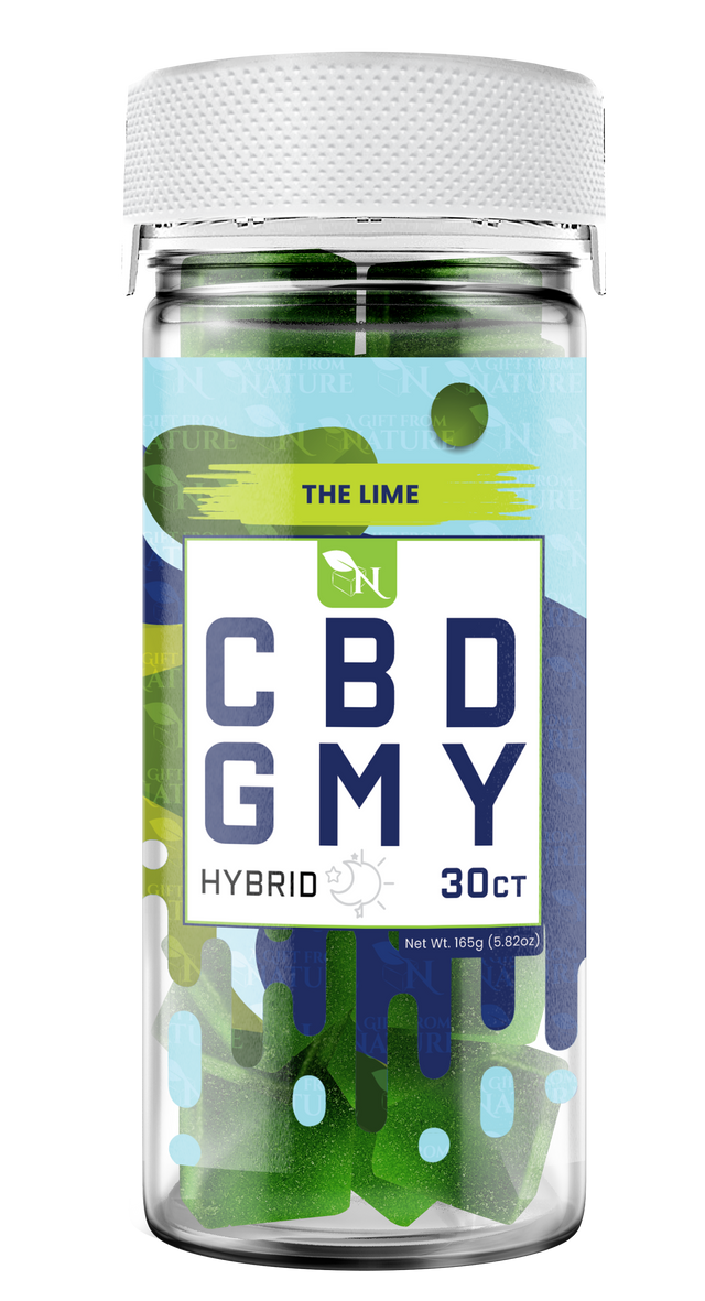 AGFN CBD Gummy: The Lime Hybrid (1500MG)