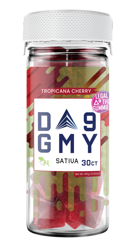 A Gift From Nature Delta 9 Sativa Gummy: Tropicana Cherry