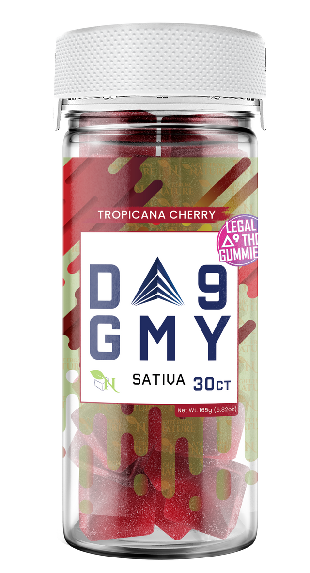 A Gift From Nature Delta 9 Sativa Gummy: Tropicana Cherry