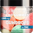 R.A. Royal Gummies CBD Gummy Drop Jar (1200 MG)
