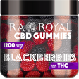 R.A. Royal Gummies CBD Blackberry Gummy Jar (1200 MG)