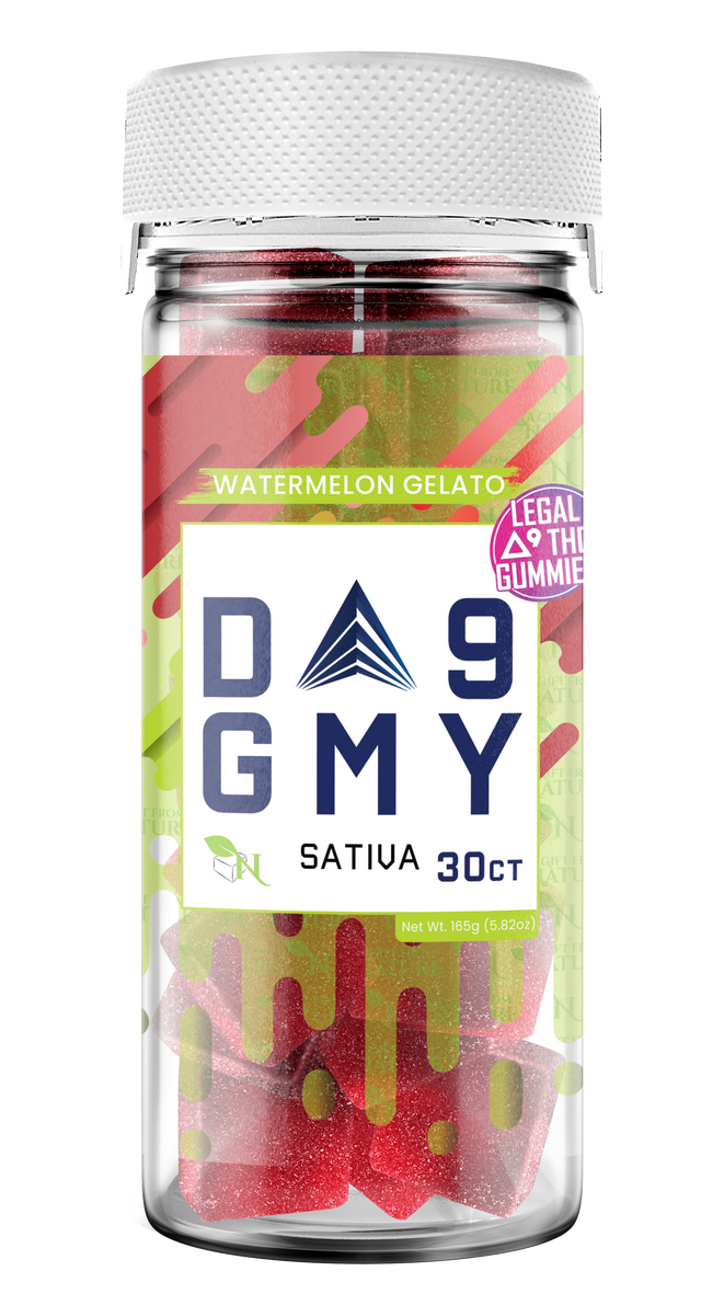 A Gift From Nature Delta 9 Sativa Gummy: Watermelon Gelato