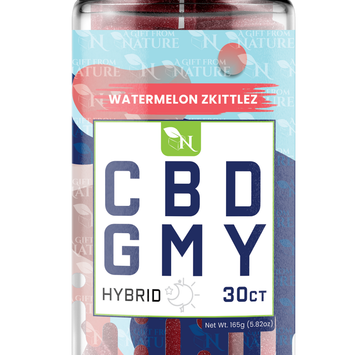 Agfn Cbd Gummy Watermelon Zkittles Hybrid 1500mg Ra Royal 2831