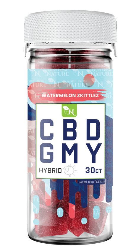 AGFN CBD Gummy: Watermelon Zkittles Hybrid (1500MG)