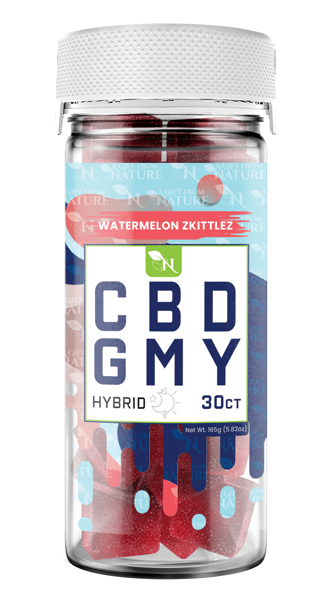 AGFN CBD Gummy: Watermelon Zkittles Hybrid (1500MG)