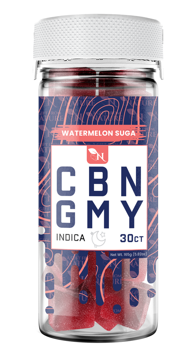 AGFN CBN Gummy: Watermelon Suga Indica (1500MG)