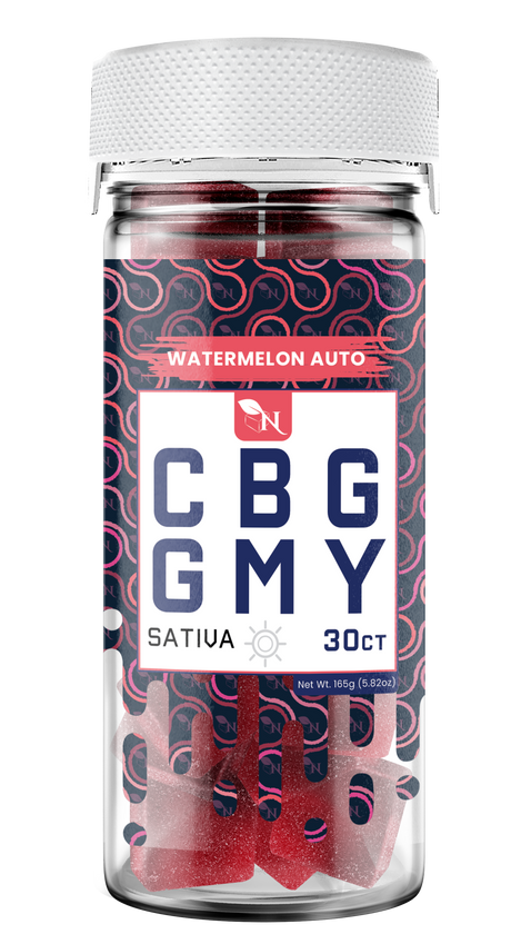 AGFN CBG Gummy: Watermelon Auto Sativa (1500MG)