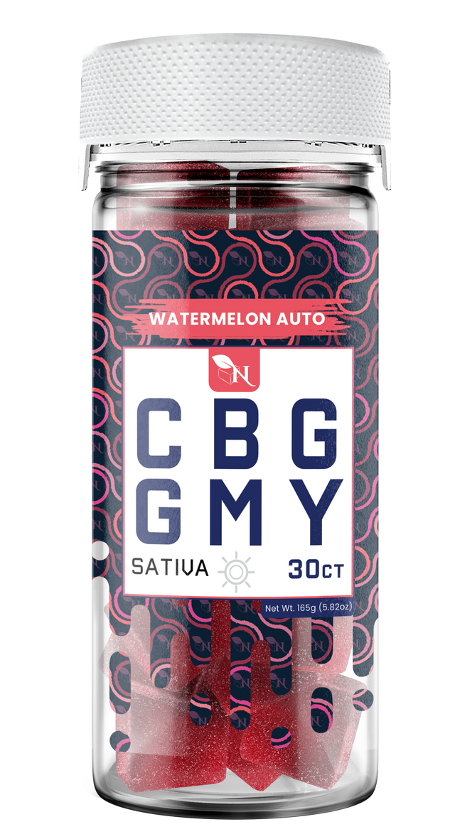 AGFN CBG Gummy: Watermelon Auto Sativa (1500MG)