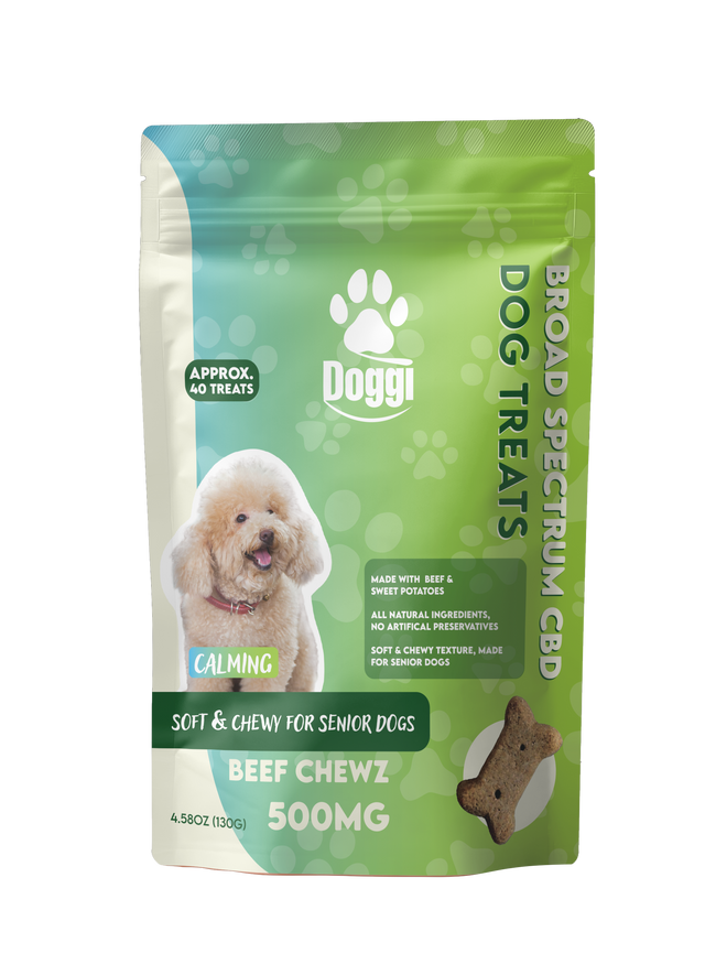 Doggi CBD 500MG Dog Treats: Beef Chewz