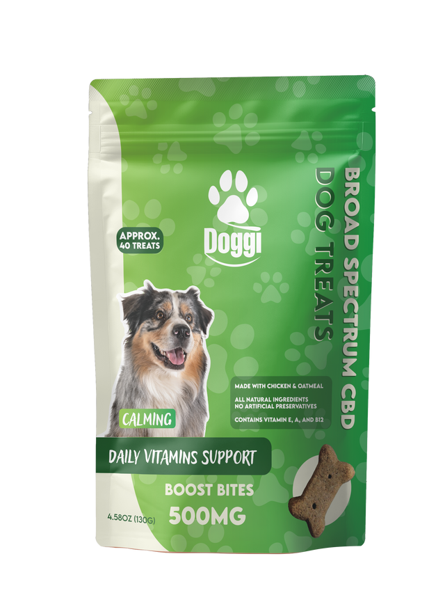 Doggi CBD 500MG Dog Treats: Boost Bites