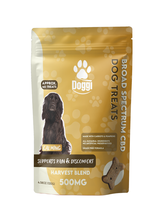 Doggi CBD 500MG Dog Treats: Harvest Blend