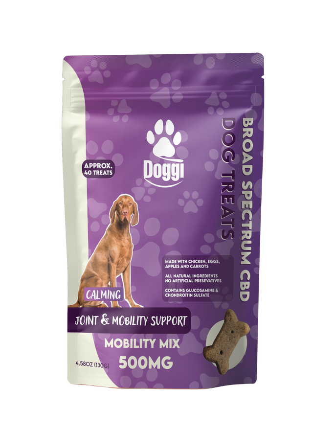 Doggi CBD 500MG Dog Treats: Mobility Mix