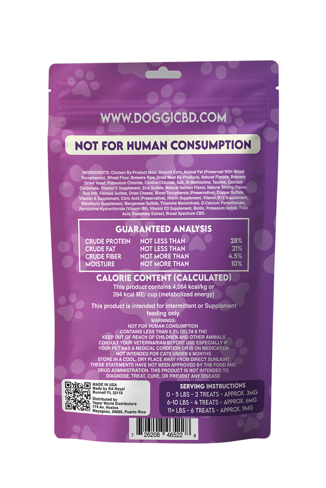 Doggi CBD 300MG Cat Treats: Sea Snacks