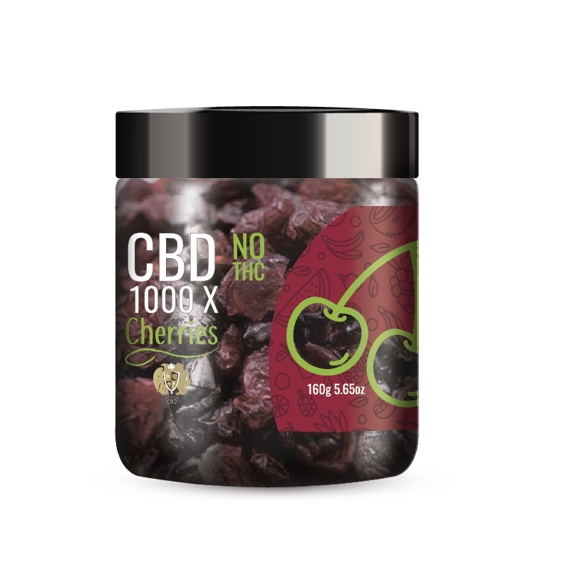 R.A. Royal Dried Fruit: CBD Cherries (1000 MG)