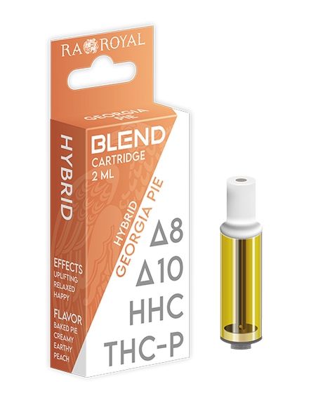 Blend Vape Cartridge (2 ML): Georgia Pie Hybrid (1800 MG)