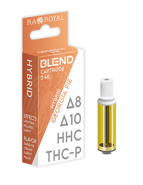 Blend Vape Cartridge (2 ML): Georgia Pie Hybrid (1800 MG)