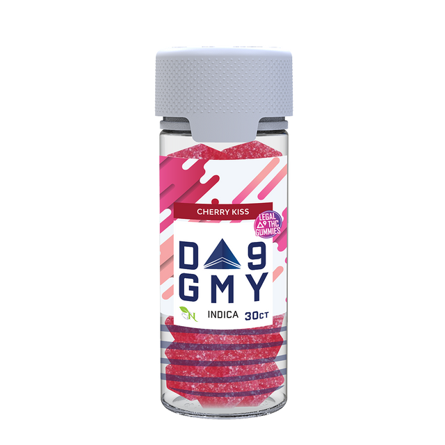 Cherry Kiss Delta 9 Indica Gummy Jar