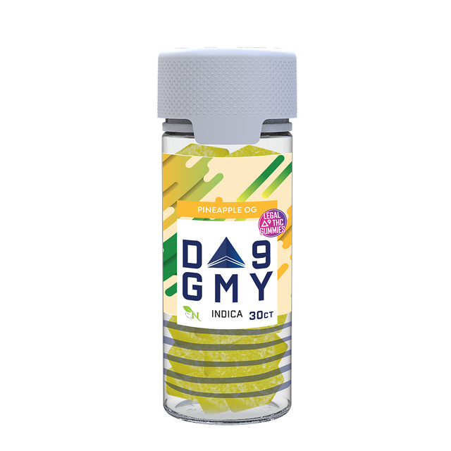 Pineapple OG Delta 9 Indica Gummy Jar