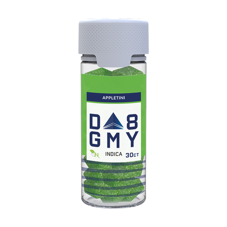 Appletini Delta 8 Indica Gummy Jar