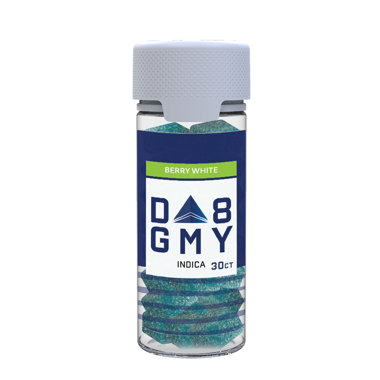 Berry White Delta 8 Indica Gummy Jar
