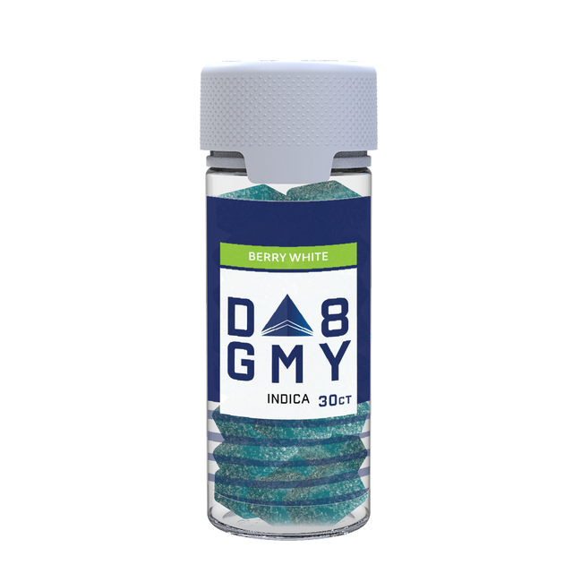 Berry White Delta 8 Indica Gummy Jar