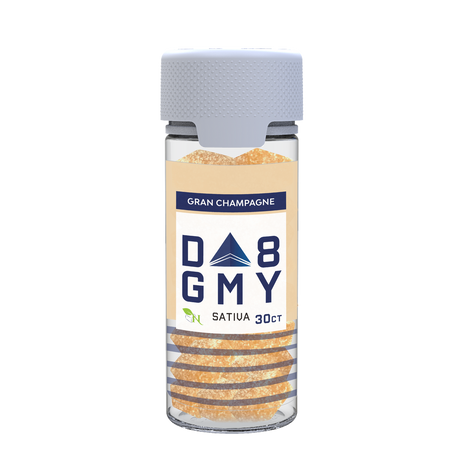 Gran Champagne Delta 8 Sativa Gummy Jar
