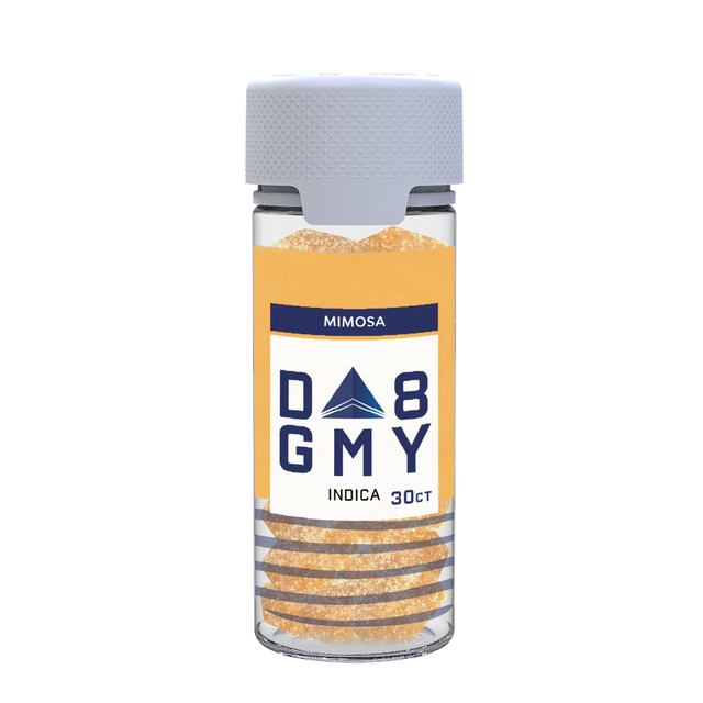 Mimosa Delta 8 Indica Gummy Jar