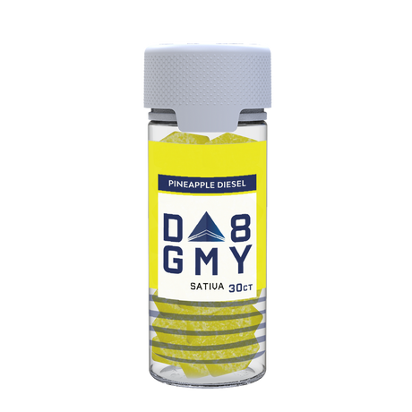 Pineapple Diesel Delta 8 Sativa Gummy Jar