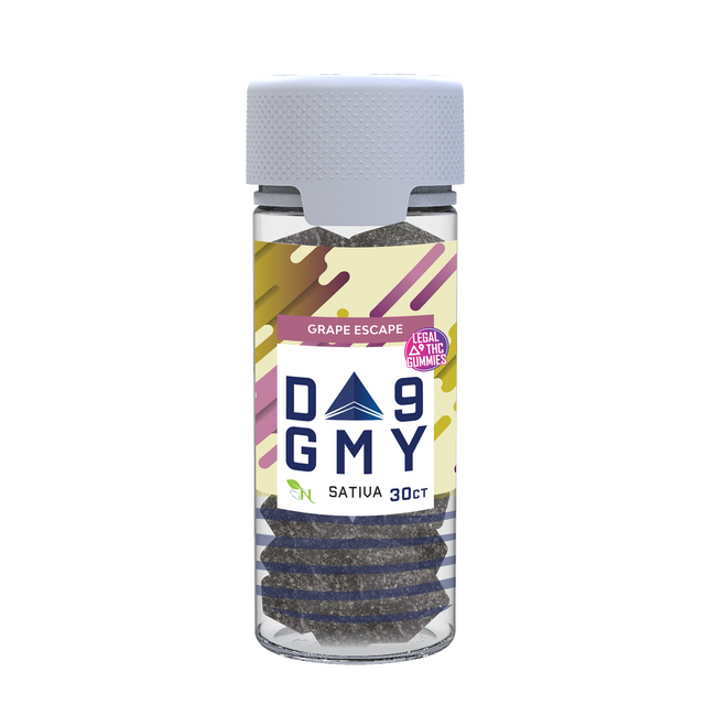 Grape Escape Delta 9 Sativa Gummy Jar