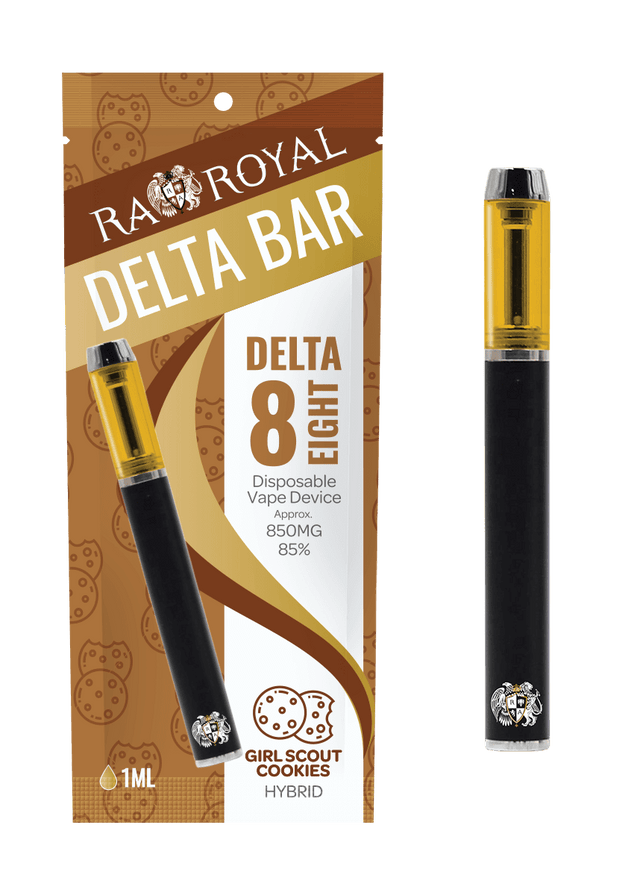 R.A. Royal Delta-8 Vape Pen: Girl Scout Cookies Hybrid Bar
