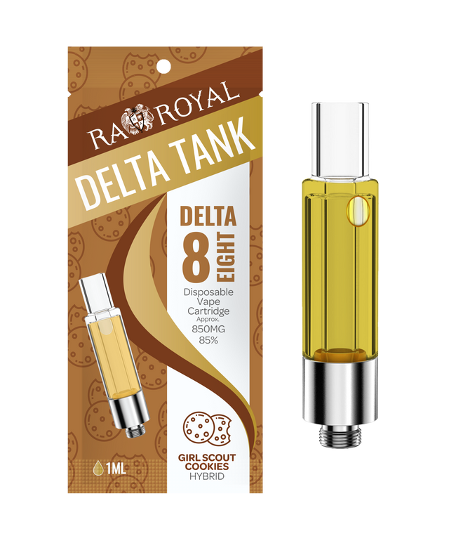 R.A. Royal Delta-8 Vape Tank: Girl Scout Cookies Hybrid