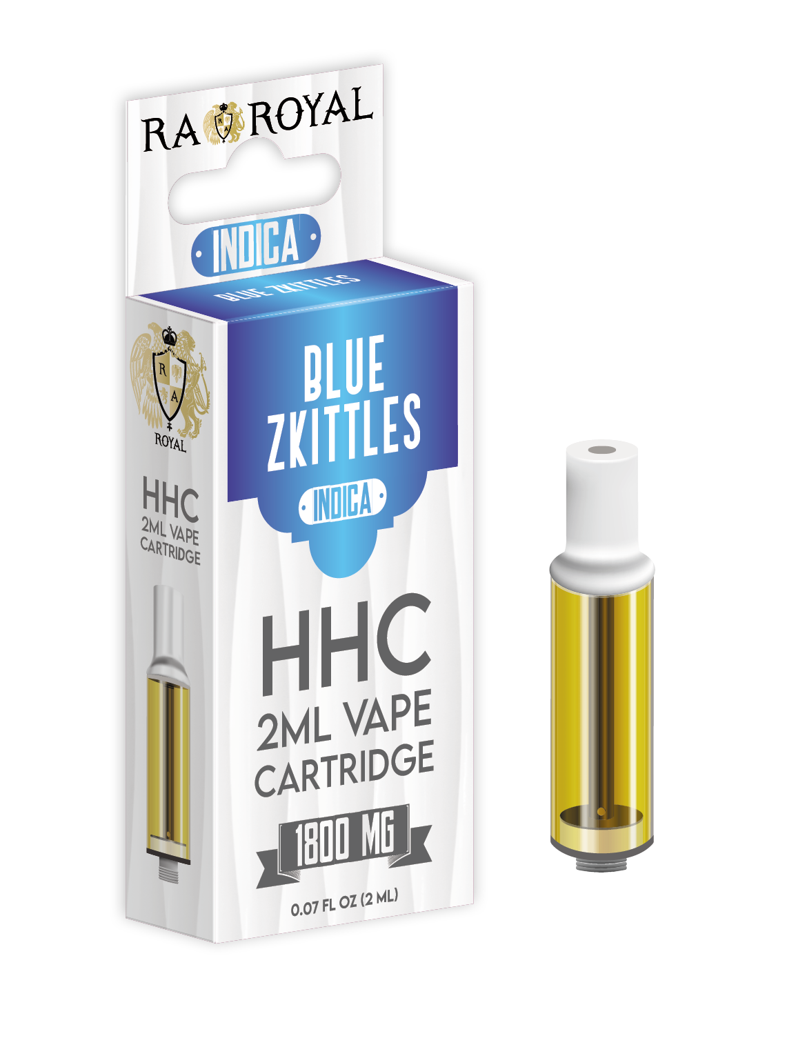 Our HHC Blue Zkittles Cartridge.