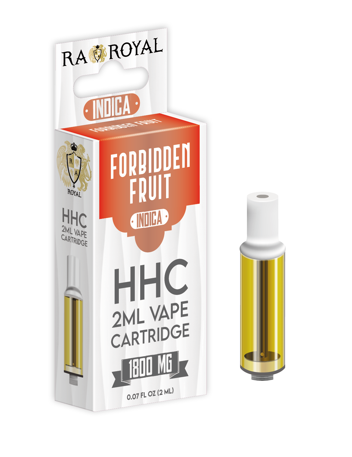 HHC Vape Cartridge: Forbidden Fruit Indica (1800 MG, 2 ML)