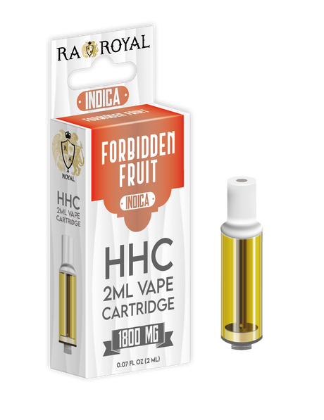 Our HHC Forbidden Fruit Vape Cartridge.