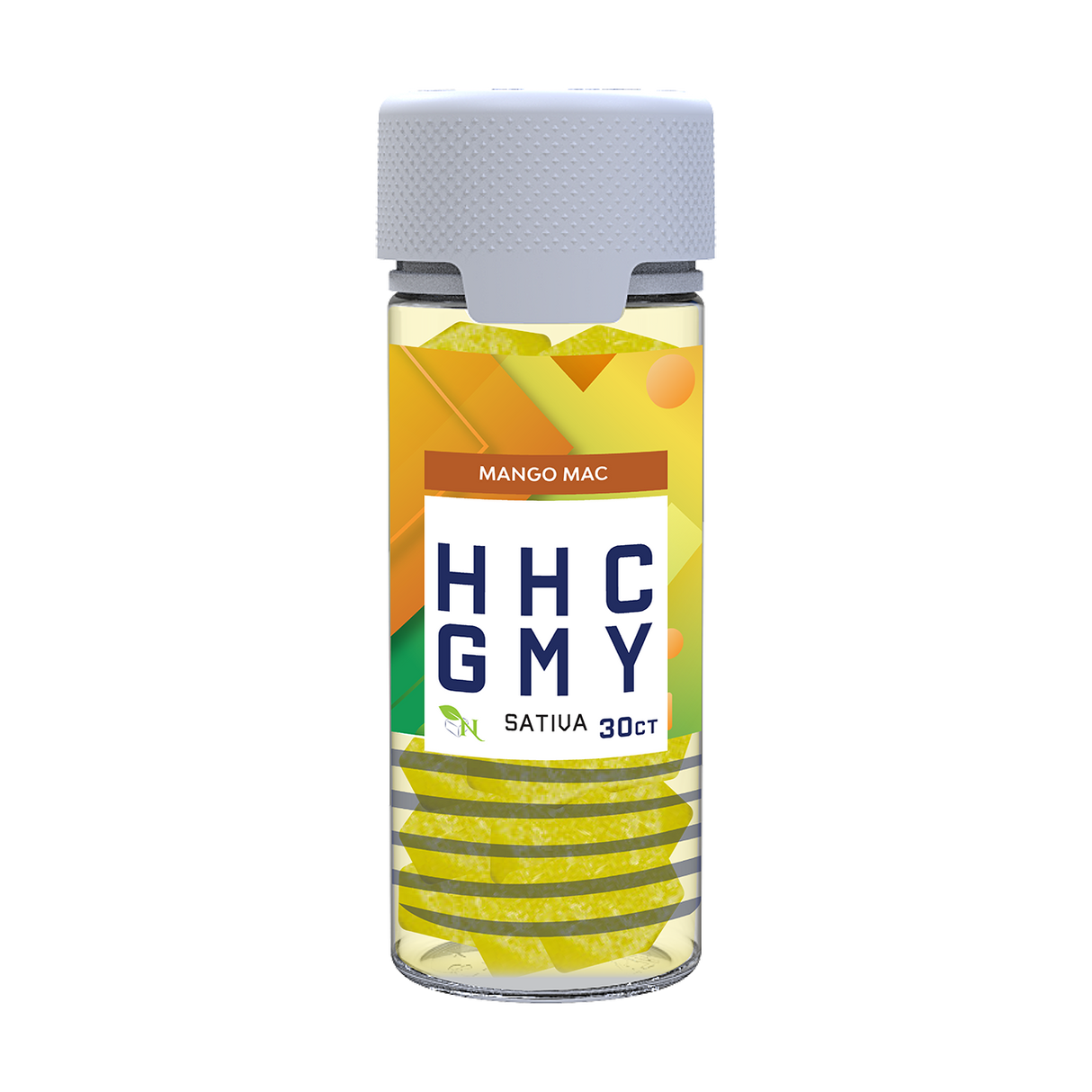 A Gift From Nature HHC Sativa Gummy Jar Mango Mac