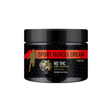 Our CBD Hemp Men's Muscle Cream.