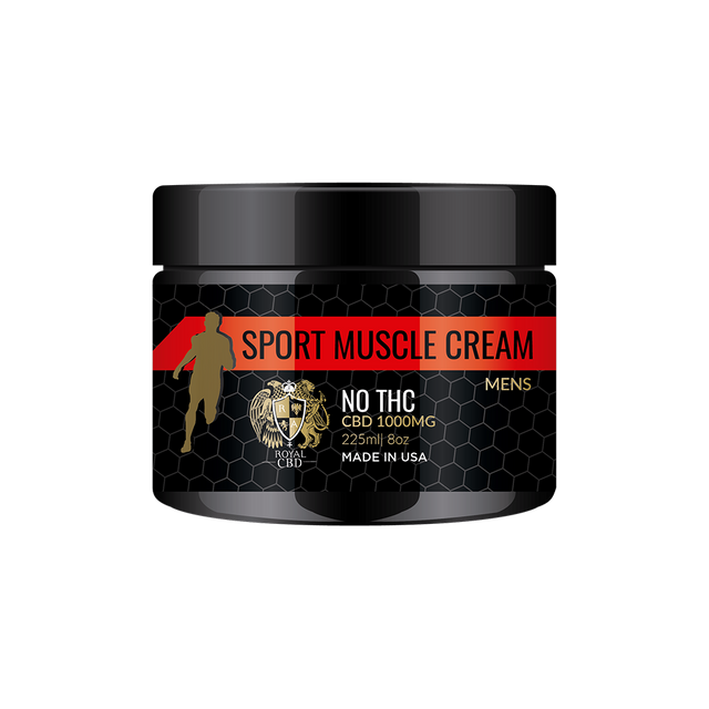 R.A. Royal CBD Men's Muscle Cream (1000 MG)