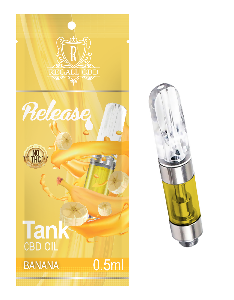 Regall CBD Vape Tank: Banana