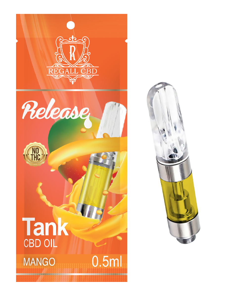 Regall CBD Vape Tank: Mango