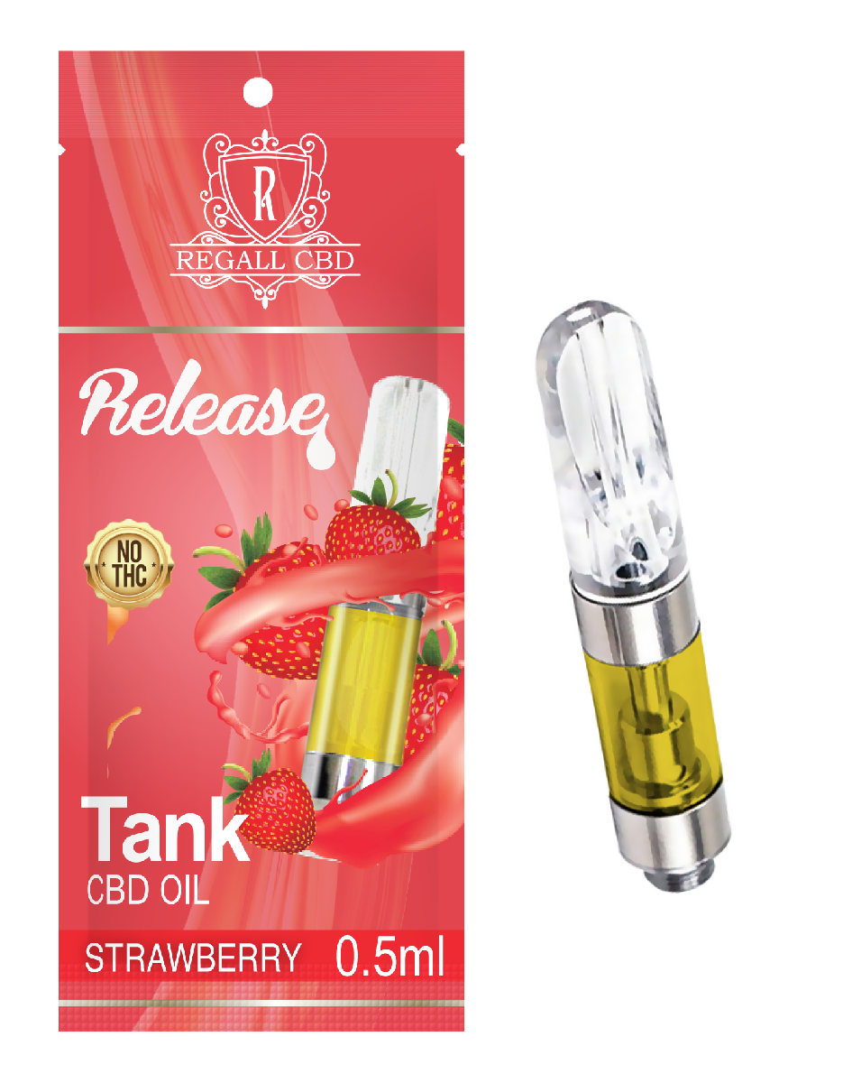 Regall CBD Vape Tank: Strawberry
