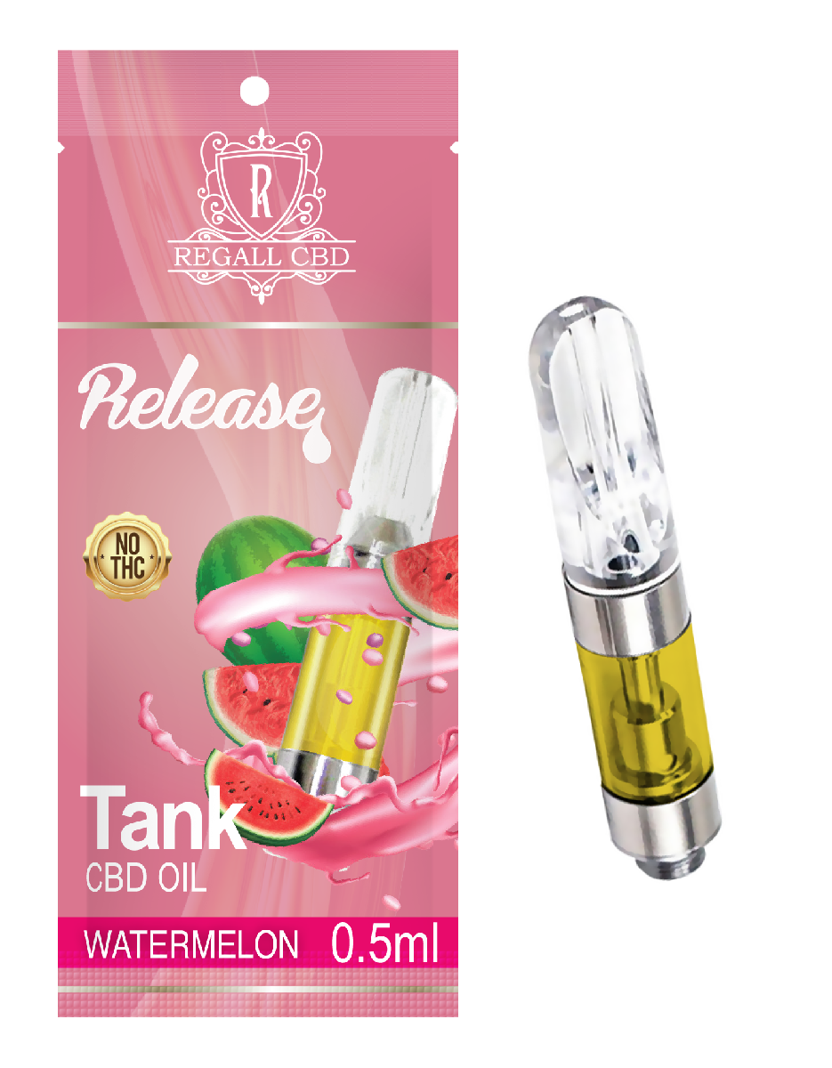 Regall CBD Vape Tank: Watermelon (70 MG)
