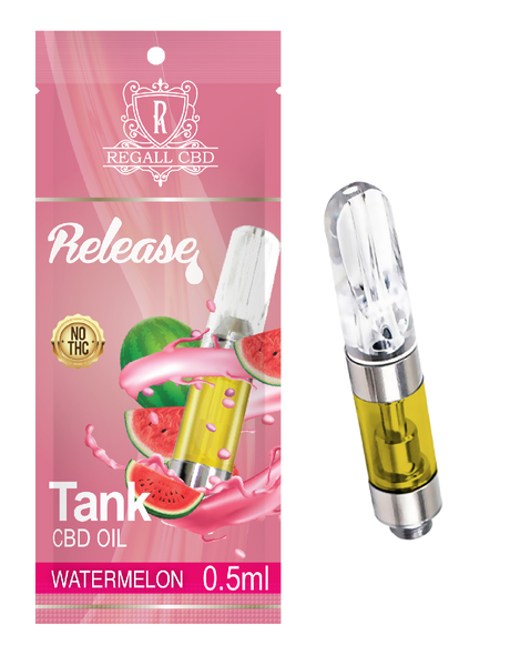 Regall CBD Vape Tank: Watermelon (70 MG)