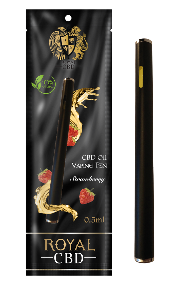 Our CBD Strawberry Vape Pens.