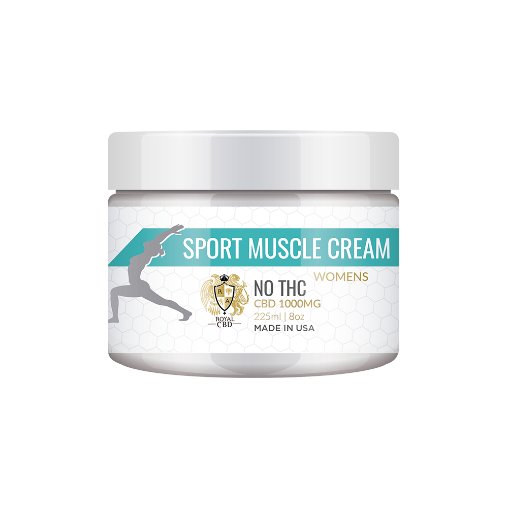 R.A. Royal CBD Women's Muscle Cream (1000 MG)