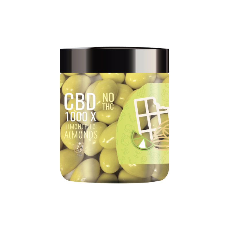 R.A. Royal Sweets: CBD Limoncello Almonds (1000 MG)